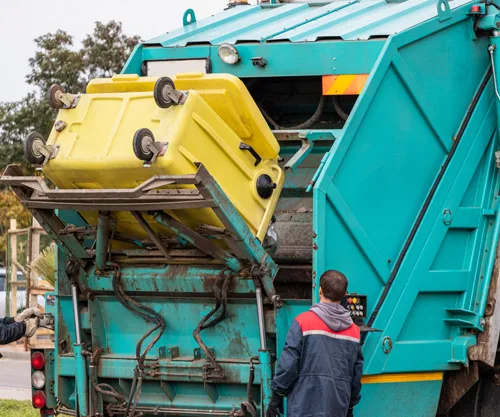 Euro Recycle Cardiff team handling waste management services in Cardiff