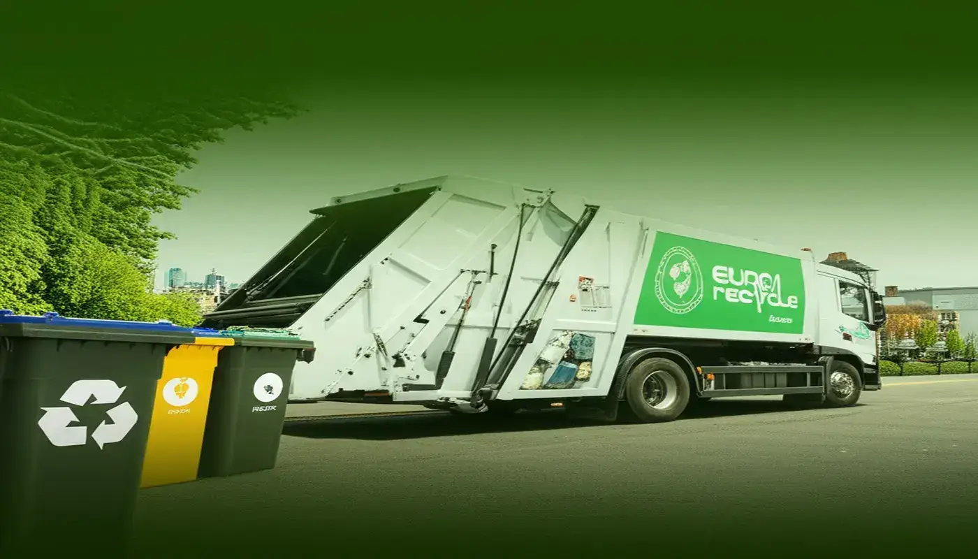 Expert waste management team in Cardiff collecting and recycling waste efficiently